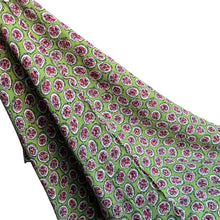 Load image into Gallery viewer, Original 1930’s 1940’s Green, Pink and White Crepe Dressmaking Fabric - Selling By The Metre