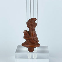 Load image into Gallery viewer, Charming Vintage Cornish Pixie Brooch on a Toadstool
