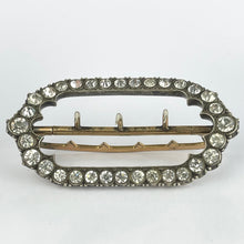 Load image into Gallery viewer, Vintage Late Victorian or Early Edwardian Paste Buckle by the Parisian Diamond Company