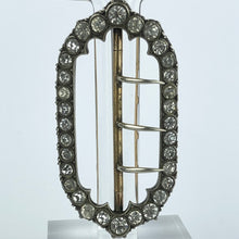 Load image into Gallery viewer, Vintage Late Victorian or Early Edwardian Paste Buckle by the Parisian Diamond Company