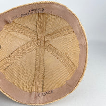 Load image into Gallery viewer, Original 1940's Straw Juliet Cap - Charming Summer Hat