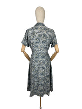 Load image into Gallery viewer, Original 1940’s 1950’s Floppy Cotton Novelty Print Dress - Bust 38 40