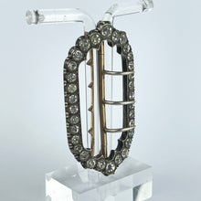 Load image into Gallery viewer, Vintage Late Victorian or Early Edwardian Paste Buckle by the Parisian Diamond Company
