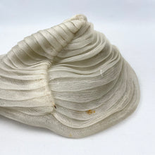 Load image into Gallery viewer, Original 1950's Off-White Nylon Pleated French Hat