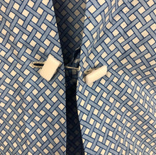 Load image into Gallery viewer, 1930s Blue and White Check Cotton Dress and Jacket Set - B32
