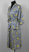 Load image into Gallery viewer, 1940s Artificial Silk Dress Which Looks Like A Suit - B38/40