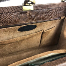 Load image into Gallery viewer, Original Vintage 1950's Mappin & Webb Lizard Skin Bag