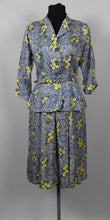 Load image into Gallery viewer, 1940s Artificial Silk Dress Which Looks Like A Suit - B38/40