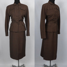 Load image into Gallery viewer, 1940s American Plaid Suit - B36