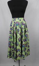 Load image into Gallery viewer, 1950s Cotton Circle Skirt - W24