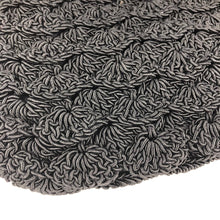 Load image into Gallery viewer, Original 1940s Large Black Crochet Handbag with Lucite Trim