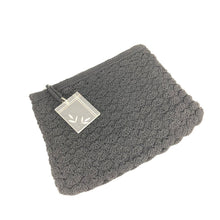 Load image into Gallery viewer, Original 1940s Large Black Crochet Handbag with Lucite Trim