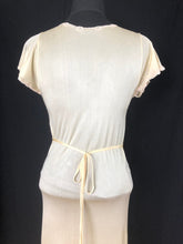 Load image into Gallery viewer, 1940's Yellow Celanese Nightdress - B34