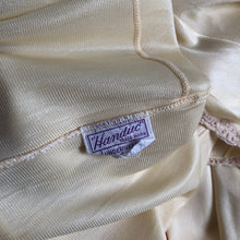 Load image into Gallery viewer, 1940's Yellow Celanese Nightdress - B34