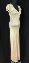 Load image into Gallery viewer, 1940's Yellow Celanese Nightdress - B34