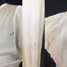 Load image into Gallery viewer, 1940's Yellow Celanese Nightdress - B34