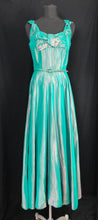 Load image into Gallery viewer, 1950s Green Shot Taffeta Evening Dress - B36