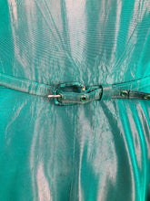 Load image into Gallery viewer, 1950s Green Shot Taffeta Evening Dress - B36