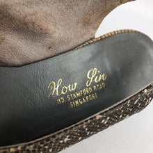 Load image into Gallery viewer, 1950s Snakeskin Shoes and Handbag Set - UK 3 3.5 *