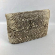 Load image into Gallery viewer, 1950s Snakeskin Shoes and Handbag Set - UK 3 3.5 *