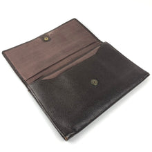 Load image into Gallery viewer, 1930s 1940s Brown Leather Clutch Bag