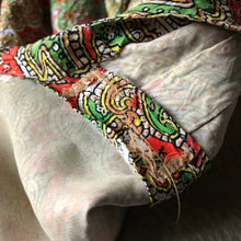 Load image into Gallery viewer, Original 1930s Vibrant Paisley Evening Jacket - Coat - UK Bust 36"