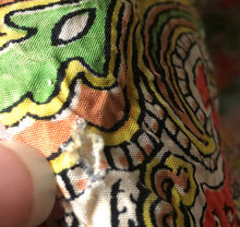 Load image into Gallery viewer, Original 1930s Vibrant Paisley Evening Jacket - Coat - UK Bust 36"