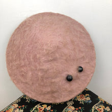 Load image into Gallery viewer, 1950s Fluffy Pink Conical Hat - Gippy Hatte Brand