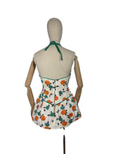 Load image into Gallery viewer, Original 1940's 1950's Floral Cotton Swimsuit - Playsuit - Vintage Swimwear - Bust 40 *