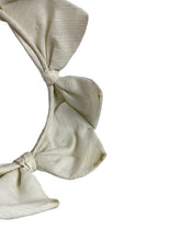 Load image into Gallery viewer, Original 1950's White Hat Made From Four Large Bows - Fabulous Little Summer Hat *