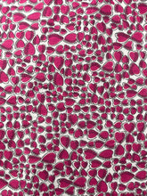 Load image into Gallery viewer, 1940's Reproduction Novelty Print Cotton Blouse with Valentine Heart Print - Bust 34" 35" 36"