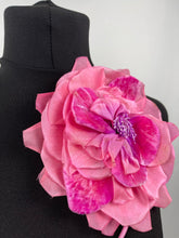 Load image into Gallery viewer, Original 1930s Large Pink Floral Corsage - Beautiful True Vintage Accessory