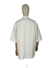 Load image into Gallery viewer, Original 1930's Marshall & Snelgrove Crisp White Linen Jacket - Bust 34 36 38 40 *