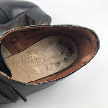 Load image into Gallery viewer, CC41 1940s Black Leather Walking Shoes - UK 3.5
