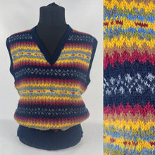 Load image into Gallery viewer, REPRODUCTION 1940s Fair Isle Slipover - Bust 36 37 38