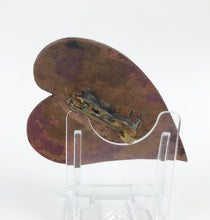 Load image into Gallery viewer, 1930s 1940s Copper Autumnal Leaf Brooch