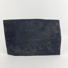 Load image into Gallery viewer, Original 1940's Fine Black Grosgrain Clutch with Faux Pearl and Silk Floral Embroidery