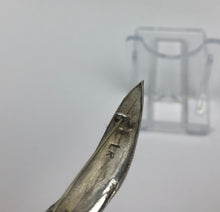 Load image into Gallery viewer, 1940s Silver Sword and Scabbard Brooch