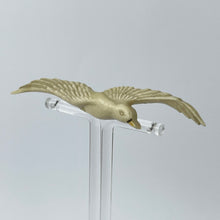 Load image into Gallery viewer, Large Plastic Seagull in Flight Brooch