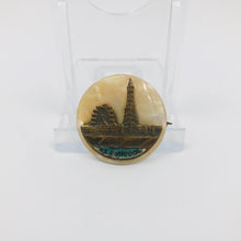 Load image into Gallery viewer, 1940s Mother of Pearl Blackpool Souvenir Brooch