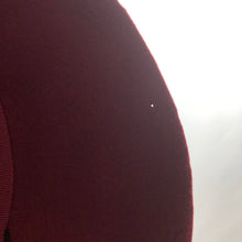 Load image into Gallery viewer, Amazing 1930s or 1940s Deep Red Felt French Fedora