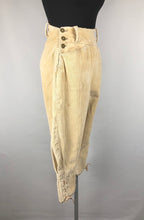 Load image into Gallery viewer, Original 1945 Dated Women's Land Army Breeches W24"