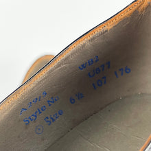 Load image into Gallery viewer, Original 1940s CC41 Black Leather Lace Up Shoes - UK Size 6.5*