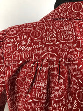 Load image into Gallery viewer, 1940s Reproduction Christmas Blouse in Riley Blake Cotton - Bust 38" 40"