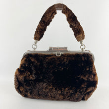Load image into Gallery viewer, Antique Victorian Genuine Fur Muff Bag with Coin Purse *