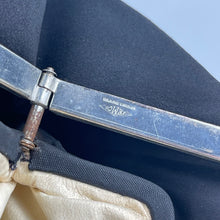 Load image into Gallery viewer, Original 1940's American Made Black Fabric Bag with Huge Chunky Apple Juice Bakelite Clasp *