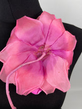 Load image into Gallery viewer, Original 1930s Large Pink Floral Corsage - Beautiful True Vintage Accessory