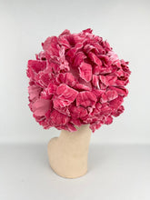 Load image into Gallery viewer, Wonderfully Bright Pink Mid 20th Century Floral Hat - Such a Fun Design *