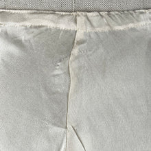 Load image into Gallery viewer, Original 1920's 1930's Silk Tap Pants with Beaded Fringe Detail in Silver - Waist 30 32 34