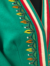 Load image into Gallery viewer, 1930s Tyrolean Style Felt Embroidered Cropped Jacket - B40 42